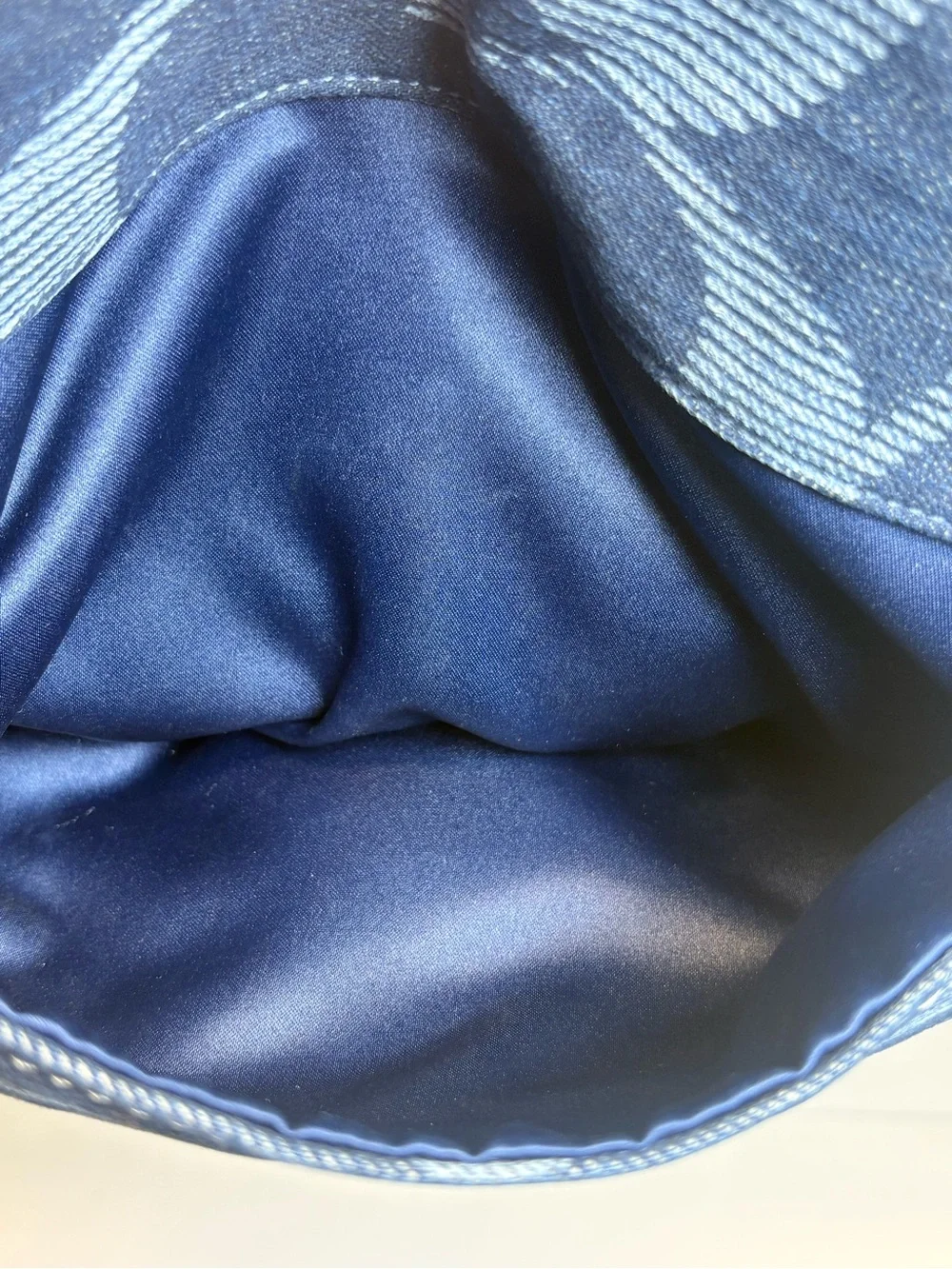 Coach Poppy Denim Shoulder Bag